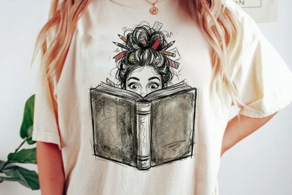 Capturing the Joy of Reading: The Bookworm Sketch