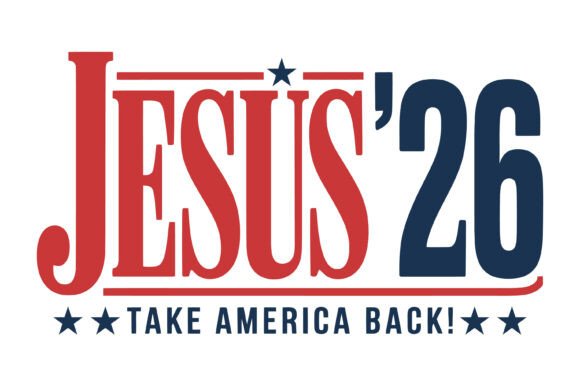 Jesus 26 America Back Design: Faith Meets Patriotic Design