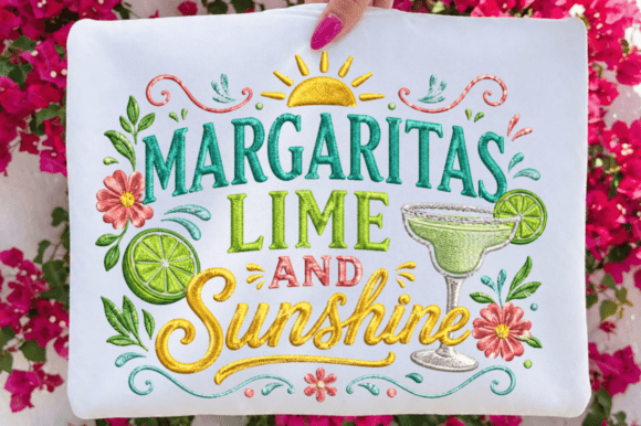 Margaritas Lime Sunshine Summer Design: A Burst of Creative Energy